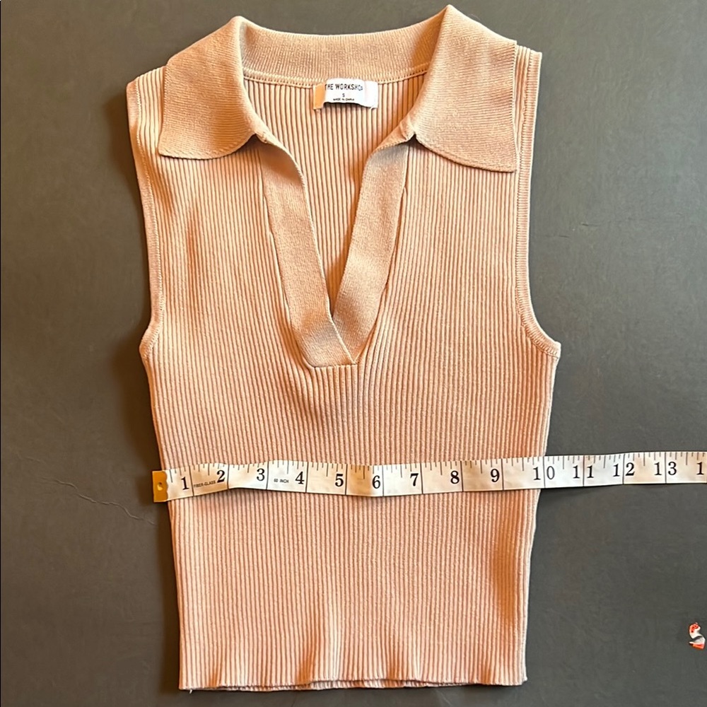 Tan Tank Top with Effortless Elegance